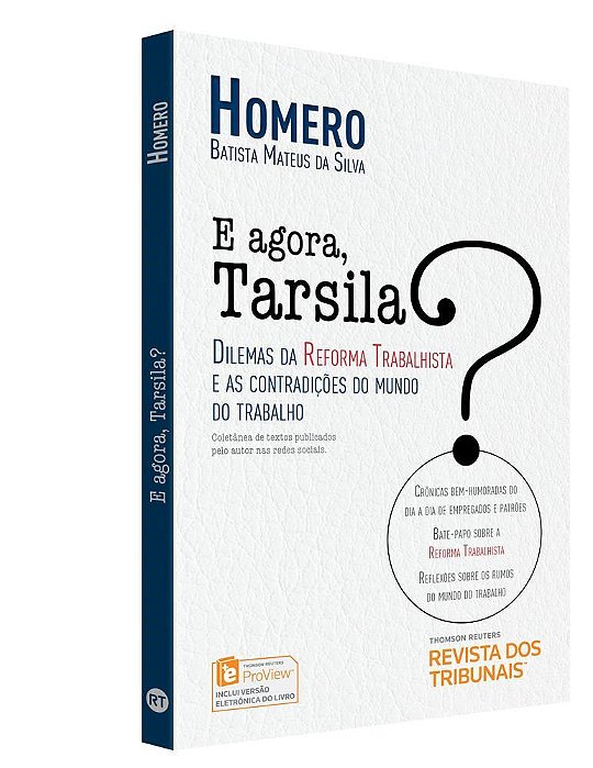 Livro E Agora Tarsila -dilemas da Reforma Trabalhista e as Contradicoes do Mundo - Silva