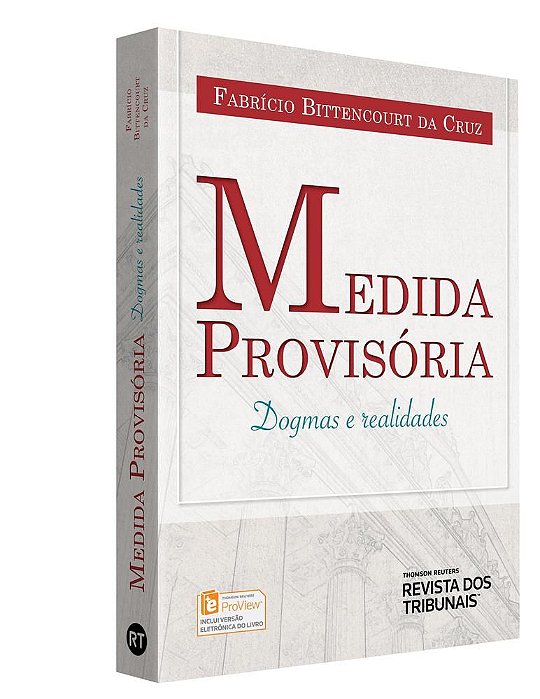 Livro Medida Provisoria - Dogmas e Realidades - Cruz