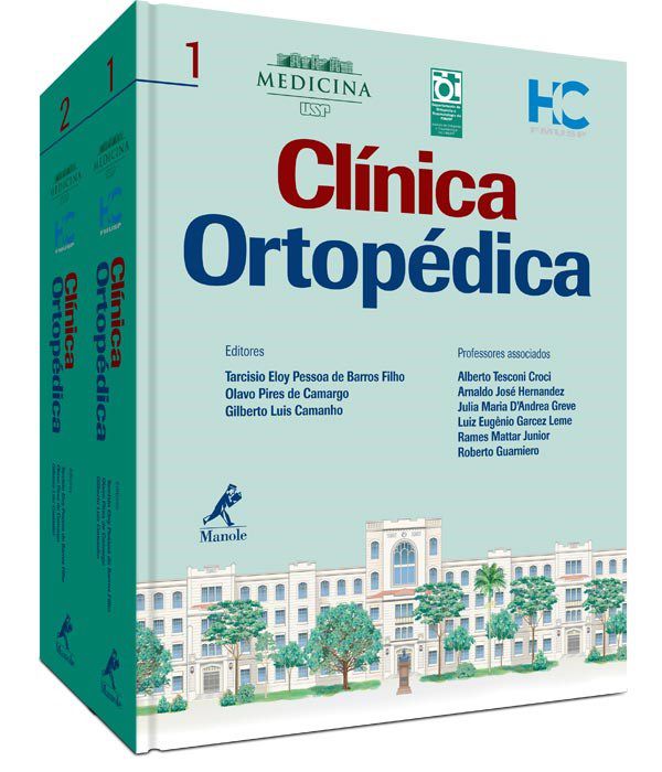 Livro Cliníca Ortopédica - 2 Vols - HC FMUSP - Manole