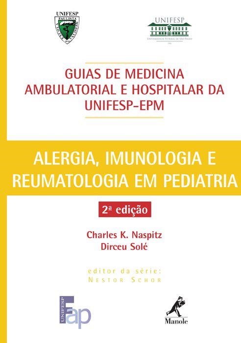 Livro Guia de Alergia, Imunologia e Reumatogia em Pediatria UNIFESP