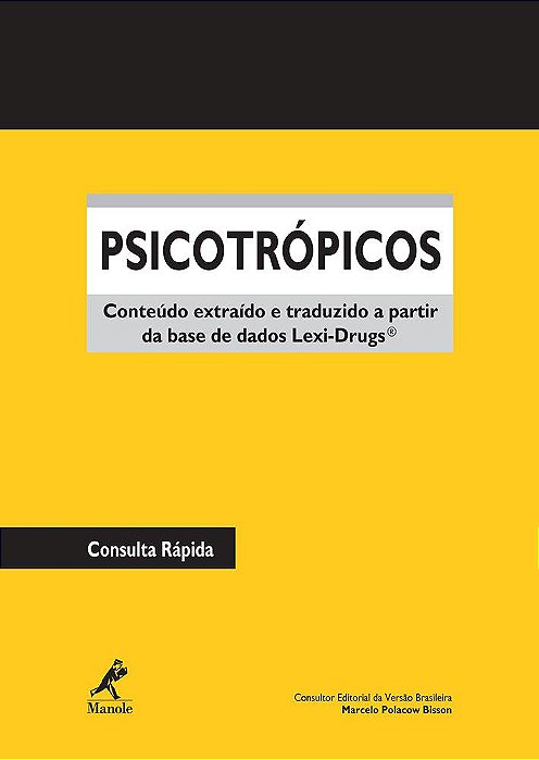 Livro Psicotropicos - Bisson
