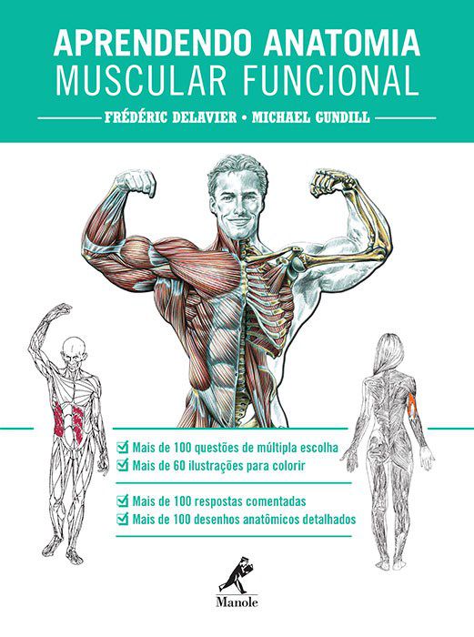 Livro Aprendendo Anatomia Muscular Funcional - Delavier - Manole