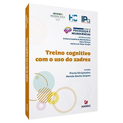 Livro Treino Cognitivo com o Uso do Xadrez - Gonçalves - Manole