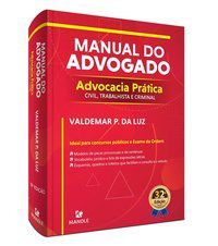 Livro Manual do Advogado - Luz - Manole