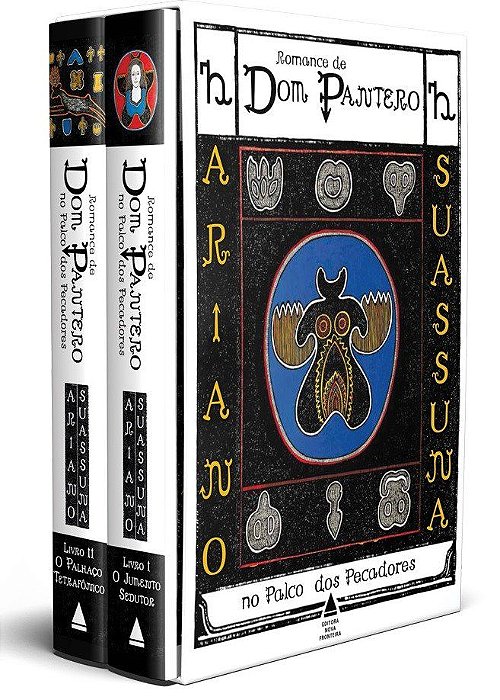 Livro Box - Romance de Dom Pantero No Palco dos Pecadores - Suassuna