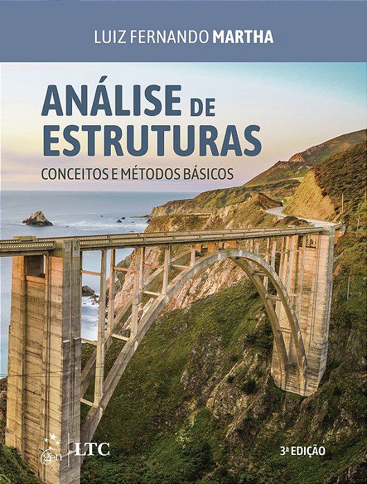 Livro Análise de Estruturas: Conceitos e Métodos Básicos  Martha