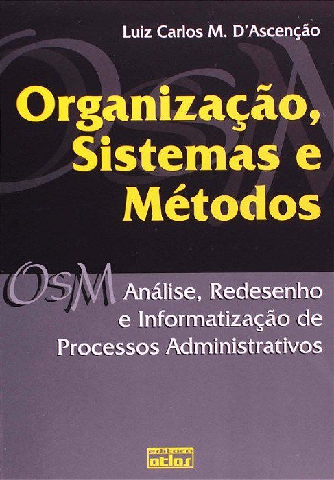 Livro Organizacao, Sistemas e Metodos - Ascencao