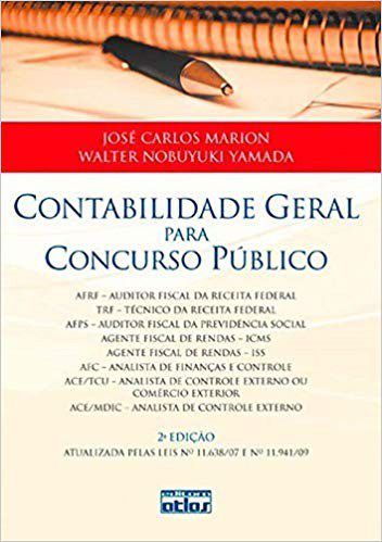 Livro Contabilidade Geral para Concurso Publico - Marion - Atlas