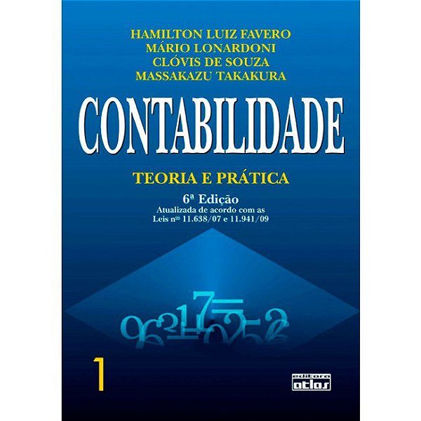 Livro Contabilidade - Teoria e Prática - Vol 1 - Favero - Atlas