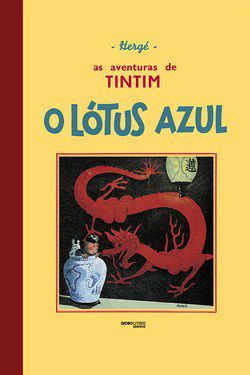 Livro Aventuras de Tintim, As: o Lotus Azul   Herge
