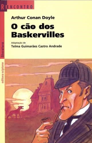 Livro Cão dos Baskervilles - - Telma Castro Andrade - Scipione