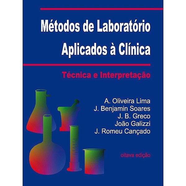 Livro Métodos de Laboratório Aplicados a Clínica: Lima
