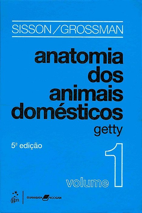 Livro Anatomia dos Animais Domésticos Vol. 2 /Getty  Guanabara