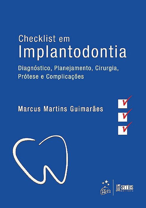 Livro Checklist em Implantodontia - Guimarães - Santos