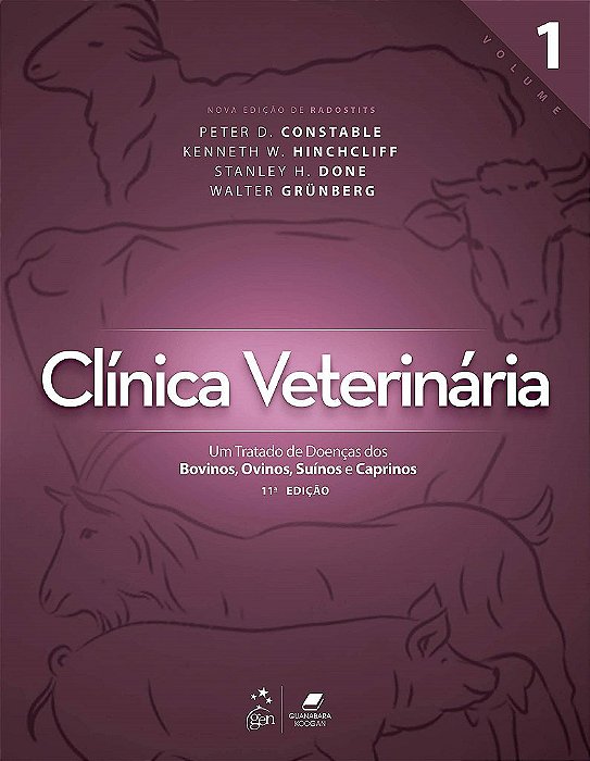 Livro Clínica Veterinária 2 Vls: Radostits  Guanabara