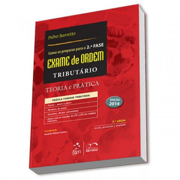 Livro Como se Preparar para a 2 Fase Exame de Ordem - Tributário - Barretto - Método