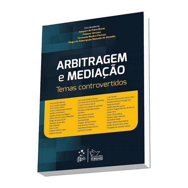 Livro Arbitragem e Mediacao - Temas Controvertidos - Muniz/vercosa/pantoj