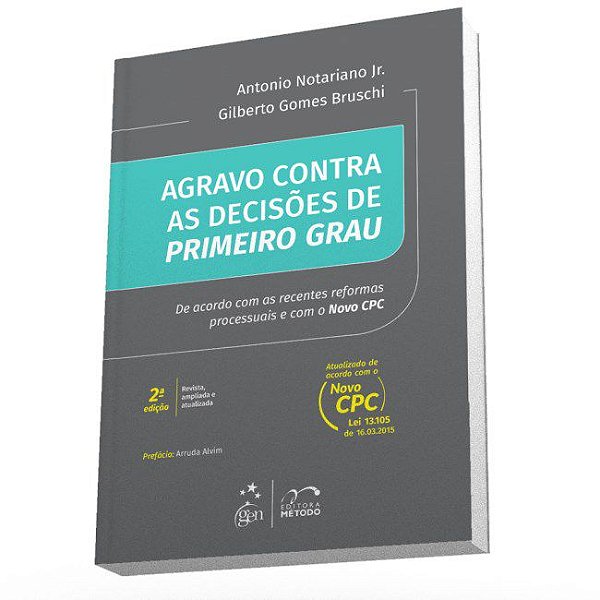 Livro Agravo contra as Decisões de Primeiro Grau