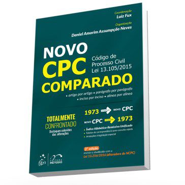 Livro Novo Cpc - Comparado - Codigo de Processo Civil Lei 13.105/2015 - Neves