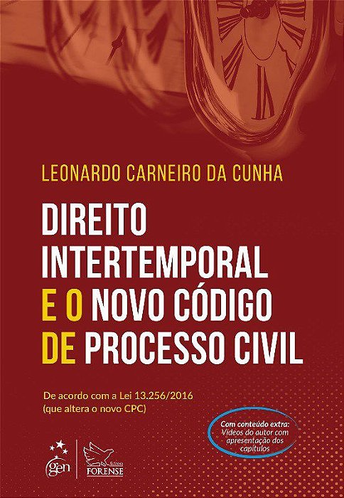 Livro Direito Intertemporal no Novo Código de Processo Civil: Cunha  Forense