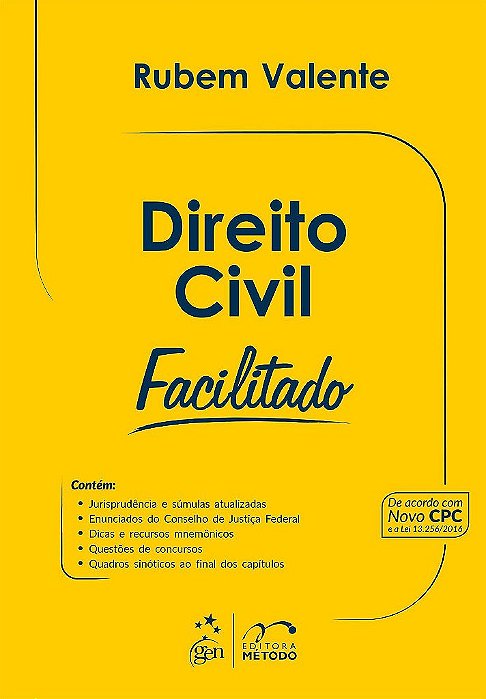 Livro Direito Civil Facilitado - Valente