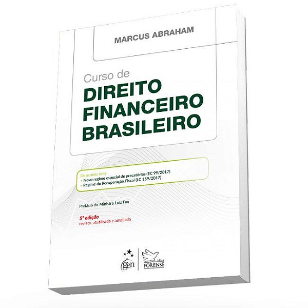 Livro Curso De Direito Financeiro Brasileiro - Abraham