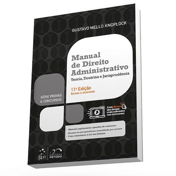 Livro Série Provas & Concursos: Manual de Direito Administrativo  Knoplock