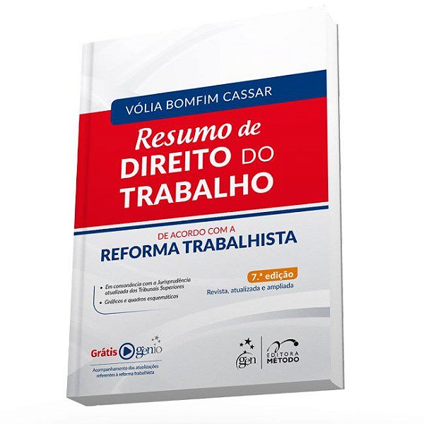 Livro Resumo de Direito do Trabalho - Cassar
