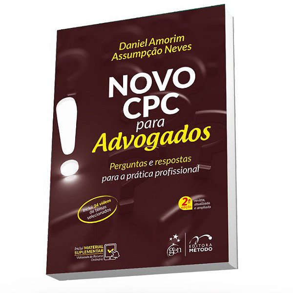 Livro Novo CPC para Advogados : Perguntas e Respostas para a Prática Profissional