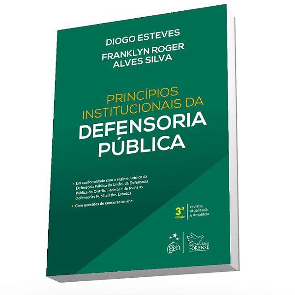 Livro Principios Institucionais da Defensoria Publica - Esteves/silva