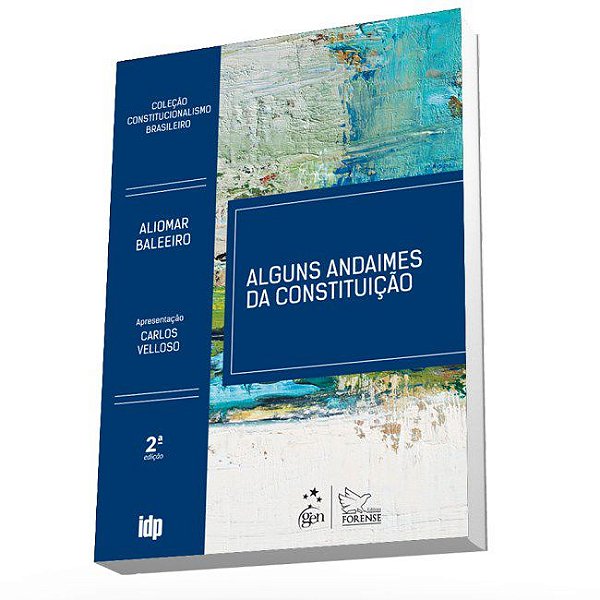 Livro Alguns Andaimes da Constituição  Baleeiro