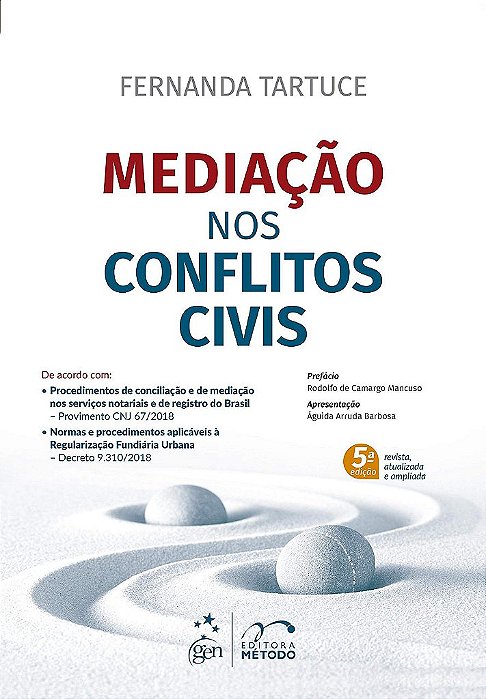 Livro Mediacao Nos Conflitos Civis - Tartuce