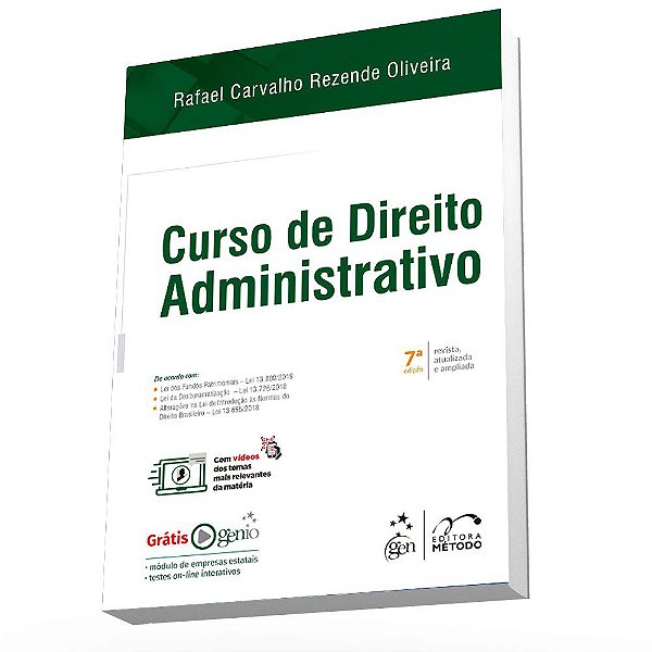 Livro CURSO DE DIREITO ADMINISTRATIVO - OLIVEIRA