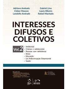 Livro Interesses Difusos e Coletivos - Vol. 2 - Masson/andrade