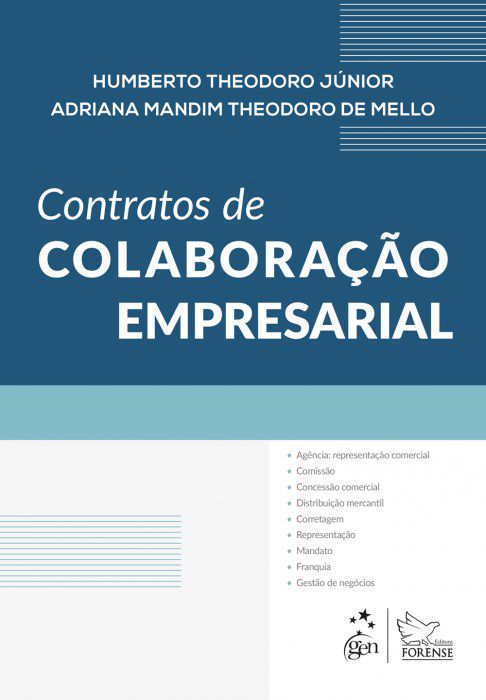 Livro Contratos de Colaboracao Empresarial - Theodoro Jr/theodoro