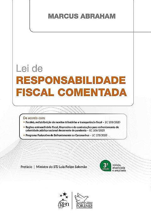 Livro Lei de Responsabilidade Fiscal Comentada: Abraham  Forense