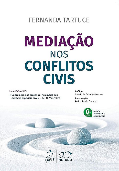 Livro Mediacao Nos Conflitos Civis - Tartuce