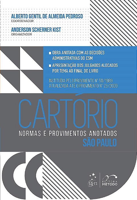 Livro Cartorio - Normas e Provimentos Anotados - Sao Paulo - Kist