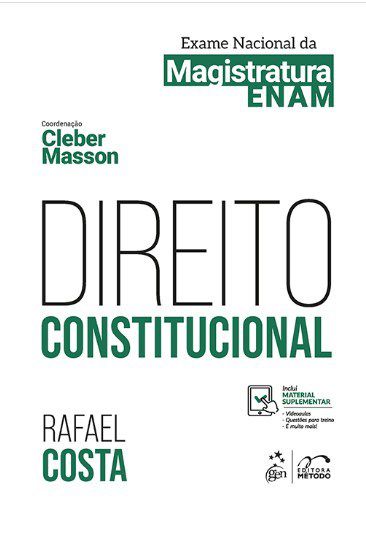Livro Direito Constitucional - Exame Nacional da Magistratura - Costa - Método