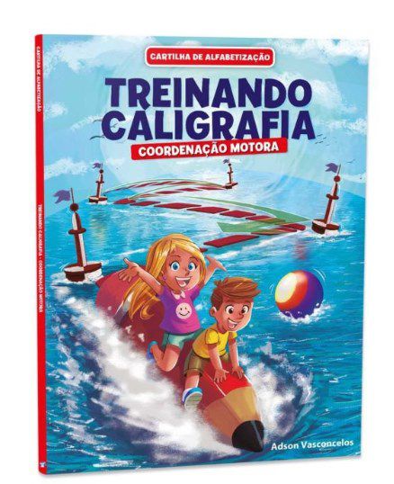 Cartilha de Alfabetização Treinando Caligrafia: Coordenacao Motora - Vasconcelos - Todolivro