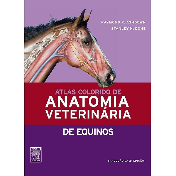 Livro Atlas Colorido de Anatomia Veterinária de Equinos