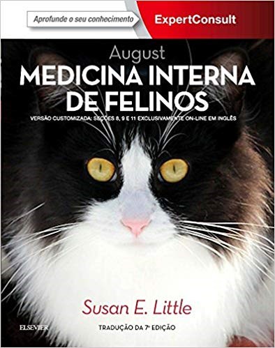 Livro Medicina Interna de Felinos August