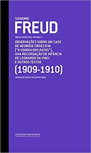 Livro Freud Observação sobre um  Caso de Neurose Obsessiva: Obras Completas Vol 9