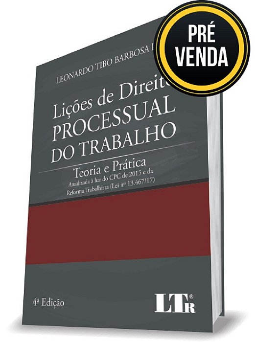 Livro Lições de Direito Processual do Trabalho - Lima