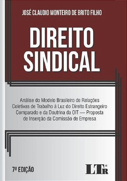 Livro Direito Sindical - LTR