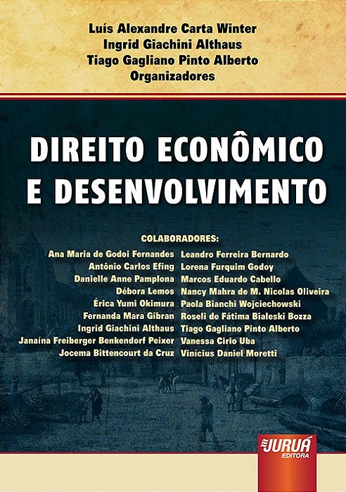Livro Direito Economico e Desenvolvimento - Winter/althaus/alber