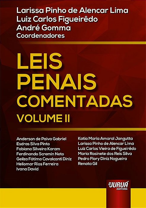 Livro Leis Penais Comentadas - Volume Ii - Lima/figueiredo/gomm