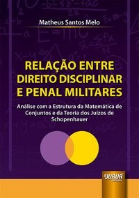 Livro Relação entre Direito Disciplinar e Penal Militares - Melo - Juruá