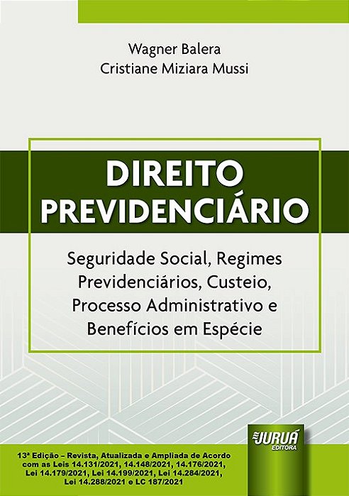 Livro Direito Previdenciario - Balera/mussi