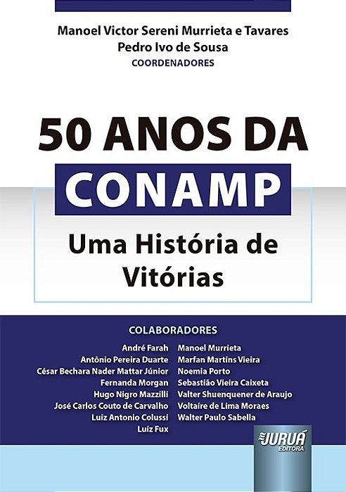 Livro 50 Anos da Conamp  Uma História de Vitórias